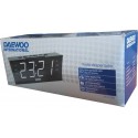 Radio despertador gran pantalla 30 memorias daewoo