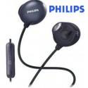 Auricular boton m/l philips upbeat negro