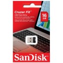 Pen driver 16 gb 2.0 cruzer fit slim sandisk