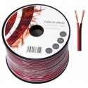 Rollo 100m cable 2x0.75mm rojo/negro