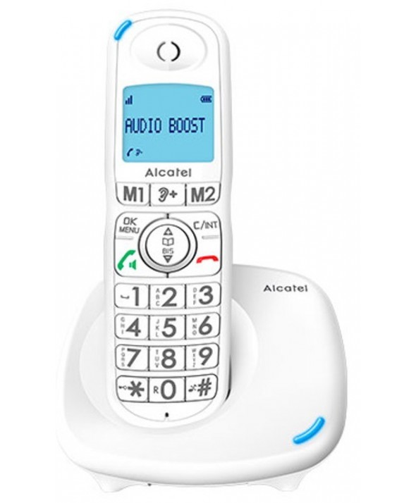 Telefono inalambrico teclas grandes alcatel blanco