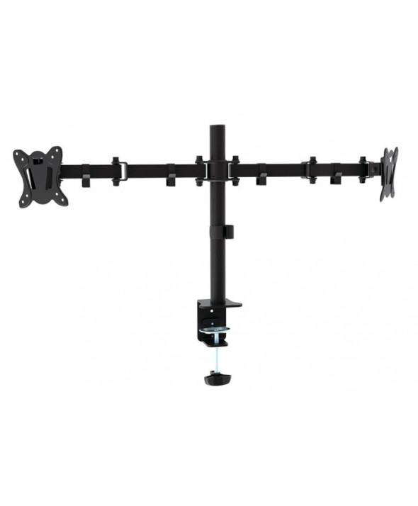 Soporte monitor doble 13"-27" sobremesa omega