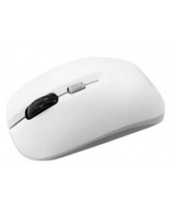 Raton optico usb wireless 2.4ghz blanco/gris approx