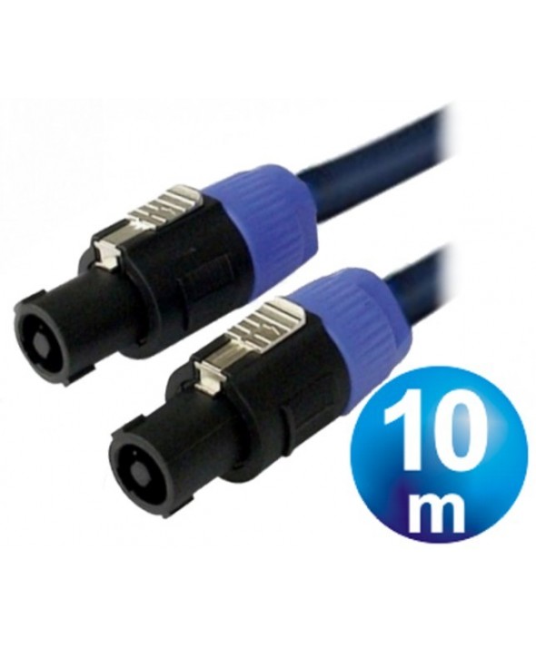 Conexion speakon m/m 10m cable 2.5 mm² accucable