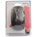 Raton optico usb wireless 2.4ghz negro approx