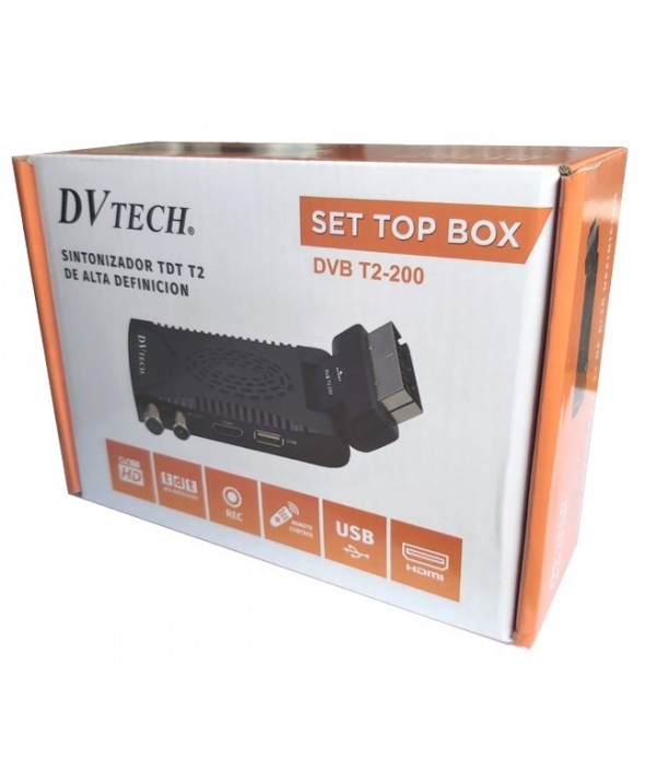 Tdt mini usb articulado dv tech dvb t2-200