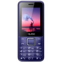 Telefono movil qubo 2.4" 2 simm 32mb 2500mah gris/azulz