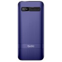 Telefono movil qubo 2.4" 2 simm 32mb 2500mah gris/azulz