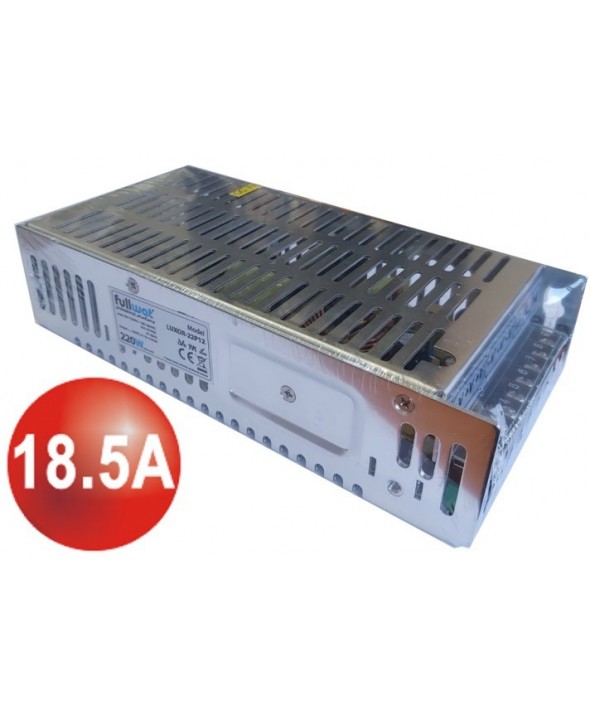 Alimentador universal 12 vdc 18'5a 220 w