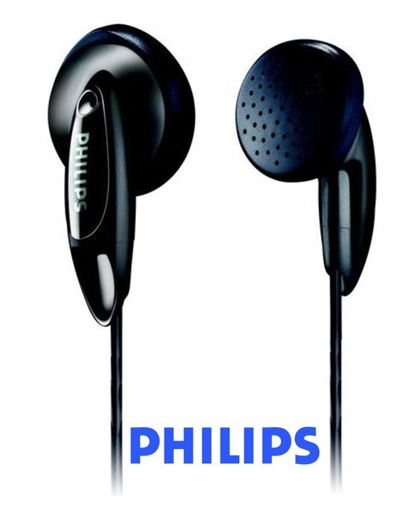 Auricular boton philips she1350 negro